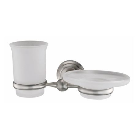 Стакан с мыльницей WasserKRAFT 7026