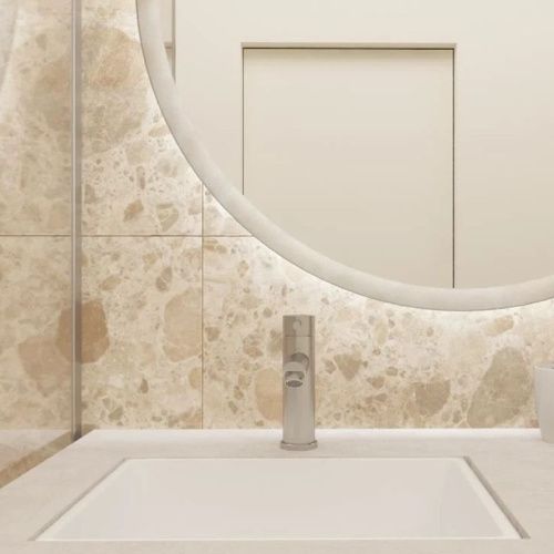 Смеситель Knotlor STREAMLINE SS-04 на раковину нержавеющая сталь - фото 4