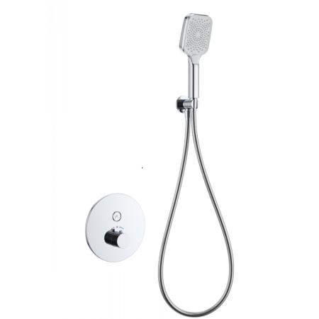 Смеситель для душа Wonzon & Woghand WW-D1017-A-CR встраиваемый в стену хром