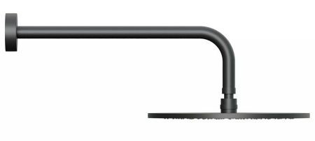 Душевая система Paffoni Light KITLIQ013NO встраиваемая в стену цвет черный с термостатом