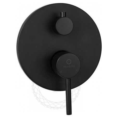 Душевая система Filarete FL1020BL встраиваемая в стену цвет черный