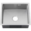 Кухонная мойка Melana ProfLine MLN-R5245H 50х45 цвет серый поверхность матовая