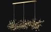 Светильник подвесной Crystal Lux Garden (Гарден) GARDEN SP3х3 L1200 GOLD