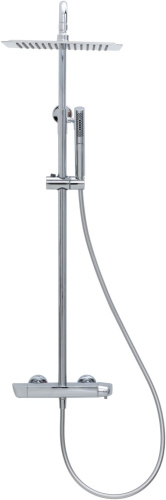 Душевая стойка Allen Brau Infinity 5.21032-00 настенная цвет хром - фото 5