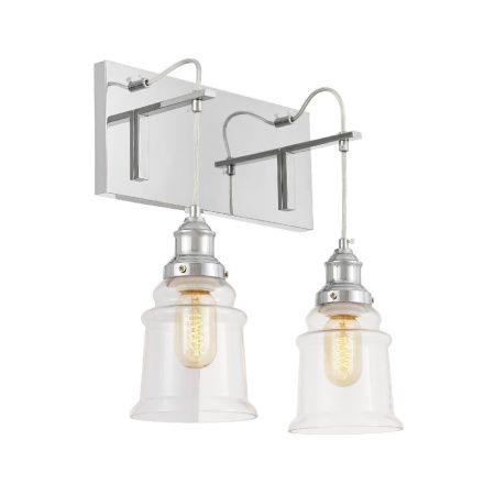 Бра Lumina Deco Moletti (Молетти) LDW 6844-2 CHR+PR