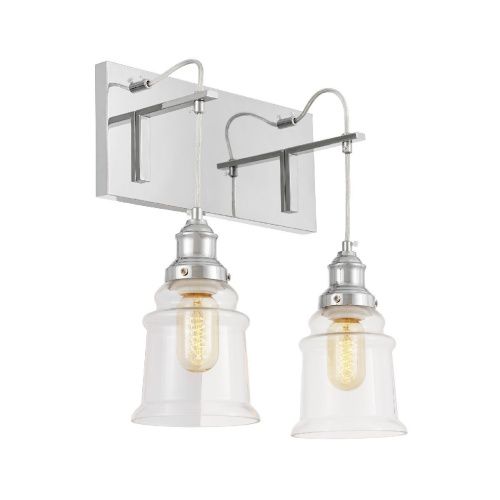 Бра Lumina Deco Moletti (Молетти) LDW 6844-2 CHR+PR - фото 3