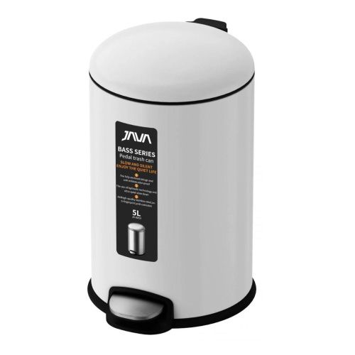 Ведро мусорное Java S-885-5W - фото 2