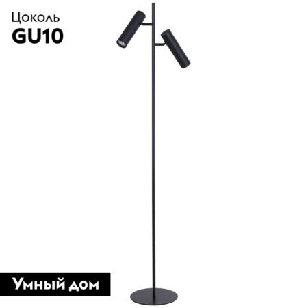 Торшер Eurosvet Barre (Барре) 01087/2 черный