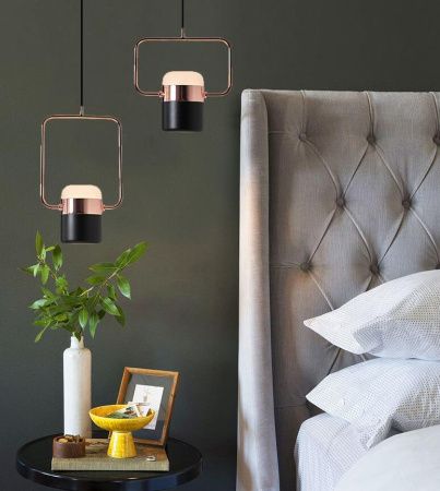 Светильник подвесной Delight Collection LING (ЛИНГ) 9926P/1 black/copper
