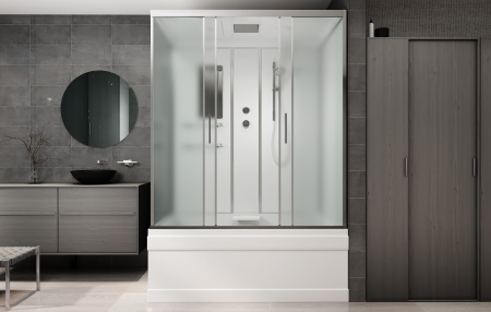 Душевой бокс AvaCan EM4517 170х90 прямоугольная с крышей ориентация универсальная