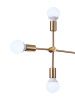 Люстра на штанге Natali Kovaltseva Loft Lux (Лофт Лукс) LOFT LUX 75130/6C GOLD