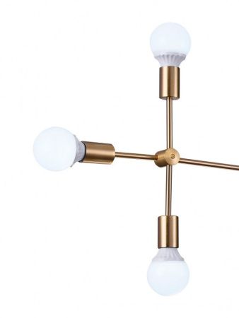 Люстра на штанге Natali Kovaltseva Loft Lux (Лофт Лукс) LOFT LUX 75130/6C GOLD