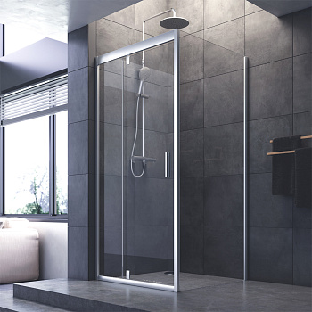 Душевой уголок Am.Pm Gem W90G-404-090MT 90х90 стекло прозрачное профиль хром матовый без поддона