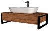 Тумба под раковину 1MarKa Grunge Loft У85842 80х50 подвесная цвет коричневый