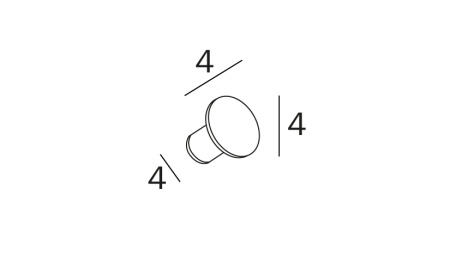 Крючок Inda ONE AV120ADR