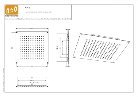 Душевая головка Graffio Kings KI411/CR цвет хром