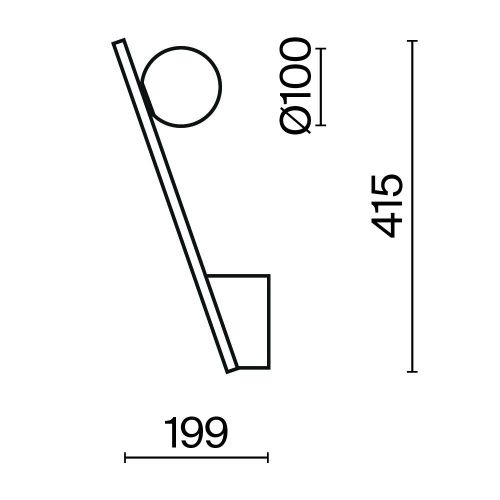 Бра Maytoni Kazimir MOD175WL-01B - фото 3