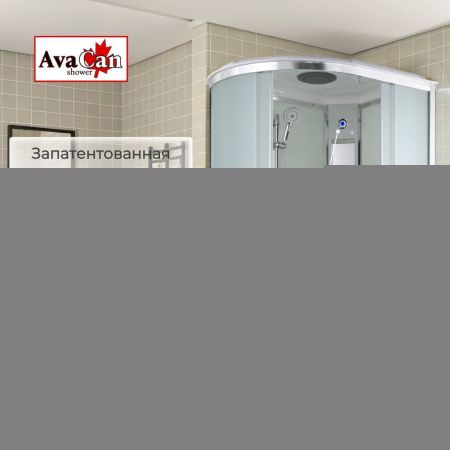 Душевая кабина AvaCan EM EM2812R 120х80 асимметричная с крышей ориентация правая
