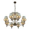 Люстра подвесная iLamp Olivia (Оливиа) 82336/8+4 CR