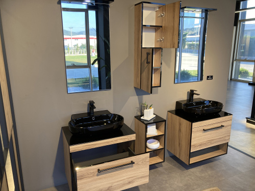 Тумба под раковину Orka Knidos 3001004 91х52х61 цвет бежевый - фото 4