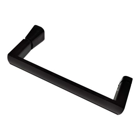 Душевой уголок Abber Schwarzer Diamant AG30150B5-S80B5 150х80 стекло прозрачное профиль черный без поддона