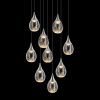 Светильник потолочный Delight Collection Stilla (Стилла) MD24001004-9A chrome/clear