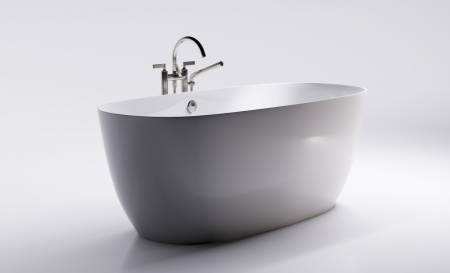 Ванна из литьевго мрамора Astra-Form Атрия 01010018 160х75 отдельностоящая овальная