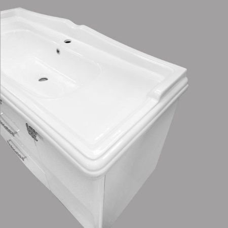 Тумба с раковиной Comforty Монако 00003132224CF 120х50 напольная цвет белый