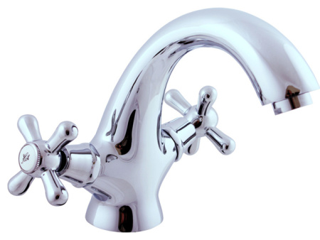 Смеситель RavSlezak MORAVA RETRO MK128.5 на раковину хром