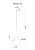 Светильник подвесной Myfar Pierre (Пиерре) MR1161-1P