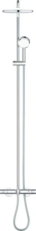 Душевая стойка Grohe Tempesta Cosmopolitan 26672000 настенная цвет хром с термостатом