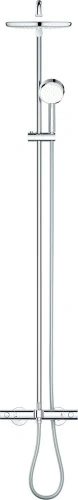 Душевая стойка Grohe Tempesta Cosmopolitan 26672000 настенная цвет хром с термостатом - фото 2