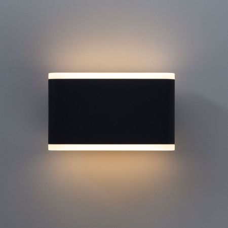 Уличный настенный светильник Arte Lamp Lingotto (Линготто) A8156AL-2BK