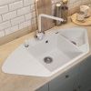 Кухонная мойка Uperwood Quartz Premium UPD-06 3910202120 100х50 цвет белый поверхность матовая