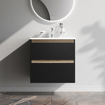 Тумба под раковину Am.Pm X-Joy M85AFHX0652BM 63х45х60 подвесная цвет черный