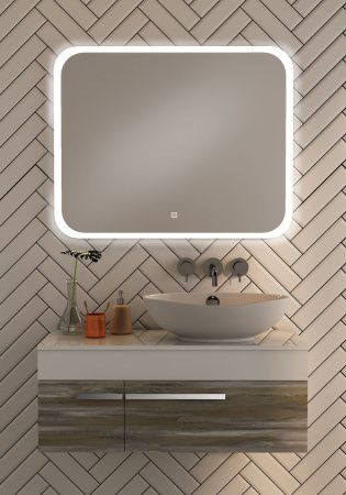 Зеркало с подсветкой Runo Руан 00-00001290 100х80
