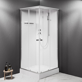 Душевая кабина Am.Pm X-Joy W94C-403-090MT 90х90 квадратная без крыши ориентация универсальная Душевая кабина Am.Pm X-Joy W94C-403-090MT 90х90 квадратная без крыши ориентация универсальная