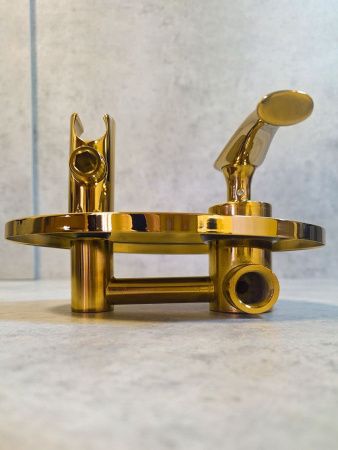 Гигиенический душ со смесителем AltroBagno Beatrice AltroBagnoBeatrice060113Or золото