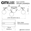 Люстра потолочная Citilux Dorsy (Дорсы) CL223162