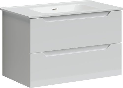 Тумба под раковину Sancos Norma 2.0 NR2.080W 79х45х50 настенная - фото 2