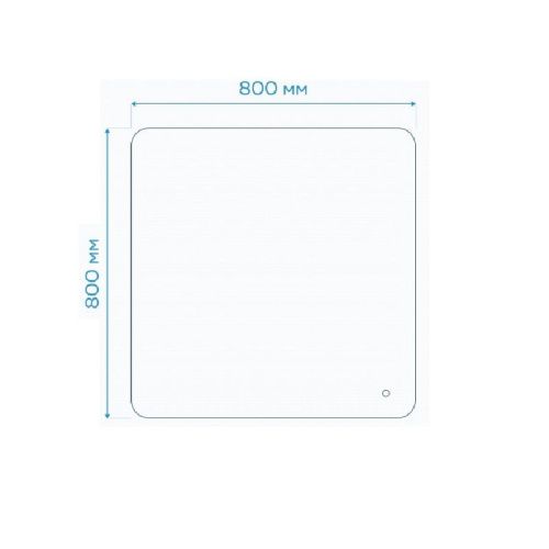 Зеркало с подсветкой Maretti FL148080P16EL 80х80 - фото 3