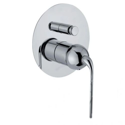 Смеситель для ванны и душа Fiore Koko 87CR7506 встраиваемый в стену хром - фото 2