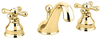 Смеситель Emmevi Deco Classic 12033/OR на раковину золото