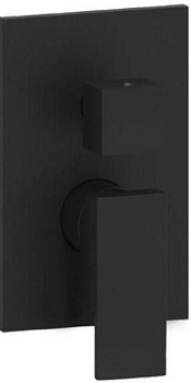 Смеситель для ванны с душем Paffoni Elle EL019NO/M встраиваемый в стену черный