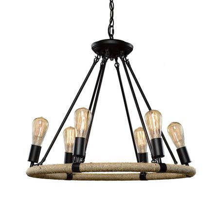 Люстра подвесная Loft It Rope Filament LOFT1861/6