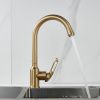 Смеситель для кухни Raffine F103G на мойку золото