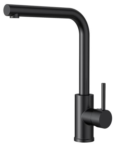 Смеситель для кухни Voda K18B на мойку черный - фото 2