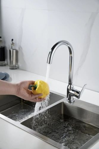 Смеситель для кухни Knotlor PULSE KN-51 на мойку хром - фото 5