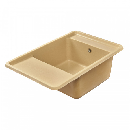 Кухонная мойка Aquaton Беллис 1A725032BS260 78х51 цвет бежевый поверхность матовая