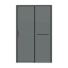 Душевая дверь Grossman Style 100.K33.05.120.21.10 120х195 стекло тонированное профиль черный матовый